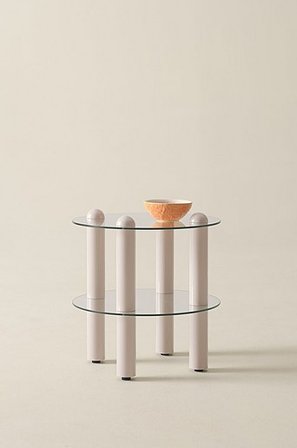 Jotex - Sivupöytä Beige Beige - EGAN - Osta Sivupöydät & pikkupöydät Jotex