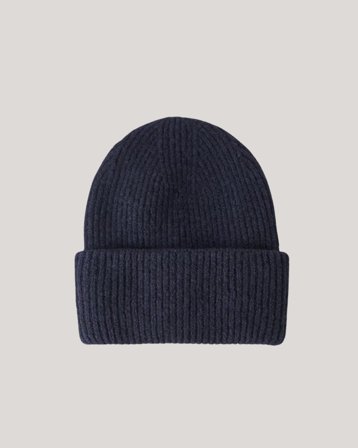 Gina Tricot Young Y rib beanie Sininen Hatut Tytöt - Kids Brand Store