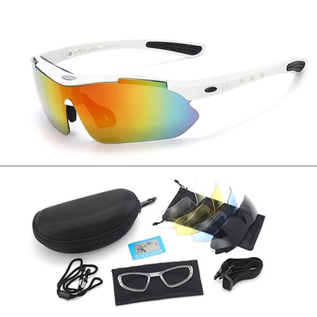 Polarized Sports Men Solbriller Briller Sykkel Riding Protec