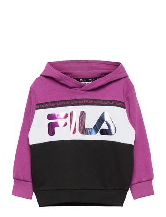 Luna Blocked Hoody Hoodie Multi/mönstrad FILA