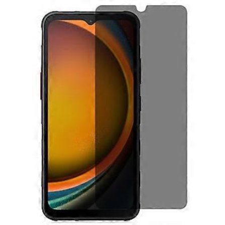 Til Samsung Galaxy Xcover7 Skærmbeskytter Anti Spy Fuld Dækning Hærdet Glas Film()