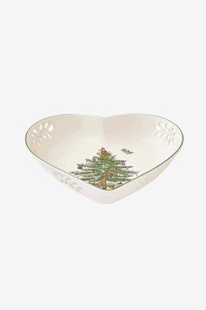 Spode - Skål Christmas Tree 18 cm - Hvit - Serverings- & salatskåler - Fra Homeroom