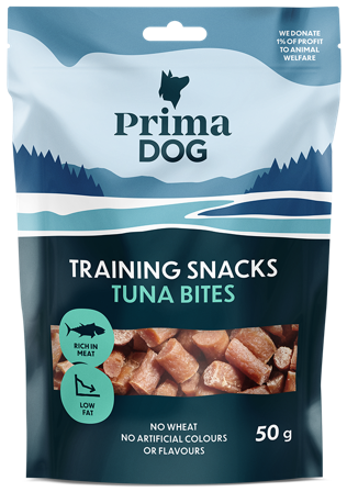 PrimaDog Training Snacks - Tonfisk 50 G