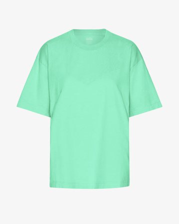 Oversized Organic T-Shirt - Spring Green - Female - L