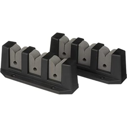 3-stang opbevaringsholder, 2 stk. sort, ABS-plast