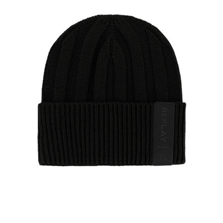 Replay, Hats Zwart, unisex, Maat:ONE Size