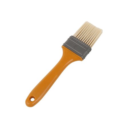 15 stk. malerkoster for innendørs og utendørs bruk med gult plasthåndtak, 2 tommer