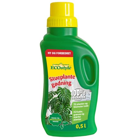 ECOstyle Stueplantegødning 500 ml, Tøj & Bolig, Husholdning, Havetilbehør