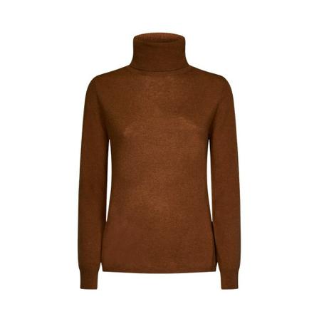 Max Mara, Turtlenecks Brązowy, Kobieta, Rozmiar: S