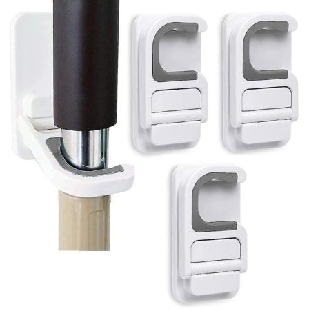 Luudan ja Mopinpidike, Seinäkiinnitys, Itseliimautuva Mopiklipsi, Liukumaton Seinäkiinnitys Koukku