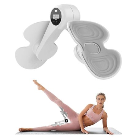 Thigh Master Lårtränare för Kvinnor, Bäckenbottentränare Kegel Träningsredskap för Inre Lårtoning & Återhämtning Efter Förlossning Hemma