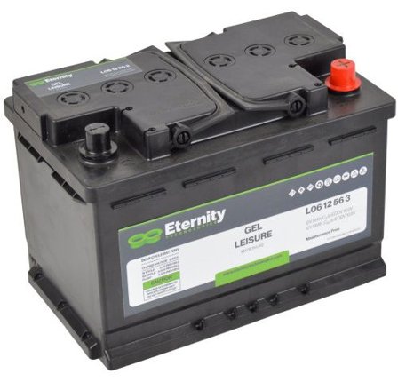 Eternity L061256 Förbrukningsbatteri 12V, 56 Ah, Elfördelning & strömförsörjning