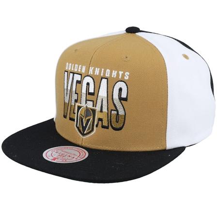 Mitchell & Ness - NHL Brun snapback Caps - Vegas Golden Knights Billboard 2 Gold/Black Snapback @ Hatstore