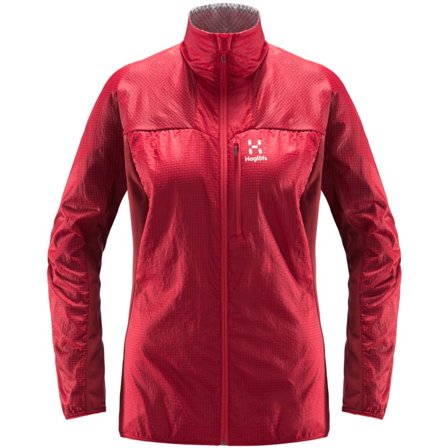 Haglöfs Summit Hybrid Jacket Women Women middle-layer synthetic jackets Red S