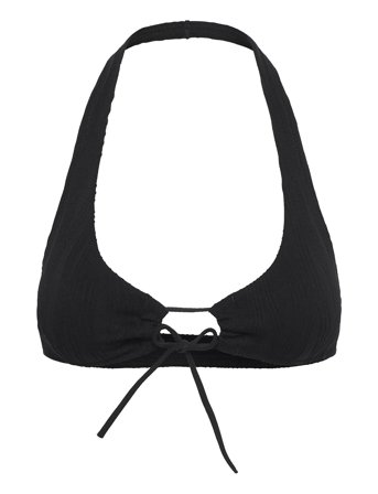 Swim Wirefree Plunge T-Shirt Bra Black Chantelle Beach