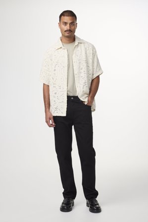 NN.07 Johnny Jeans Herren Schwarz Baumwolle