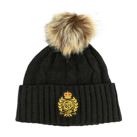 Ralph Lauren Hats svart, Dam Hattar, Dam, Storlek: ONE SIZE