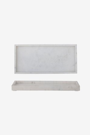 Bloomingville - Majsa Bricka - Vit - Brickor - Från Homeroom