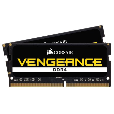 Corsair Vengeance - DDR4 - sett - 32 GB: 2 x 16 GB - SO DIMM 260-pin - 2933 MHz / PC4-23400 - ikke-bufret