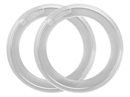 Silverette O-Feel silikonring, 2 stk.