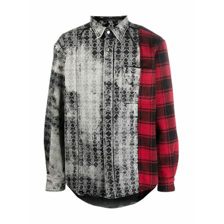 Roberto Cavalli, Casual Shirts Rood, Heren, Maat:L