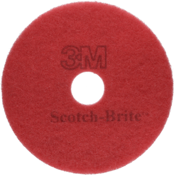 GULVPAD 3M 17" RØD 5-P