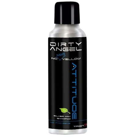 Trontveit Attitude Dirty Angel No More Yellow Silver Dry Shampoo 200 ml, Hår, Hårstyling, Tørshampoo