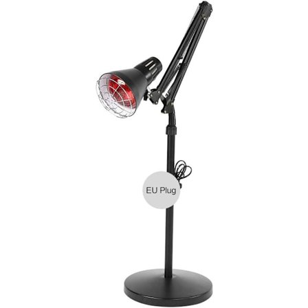 150W Infrarød Varmeterapi Lampe, Lindre Muskelsmerter, Fototerapi Konstant Temperatur Energibesparende Lampe