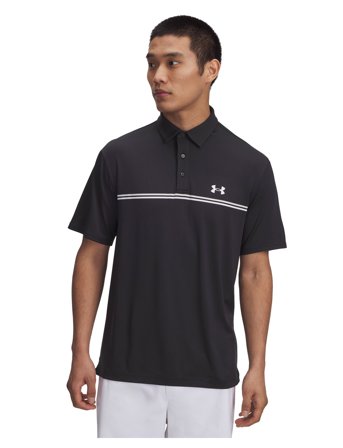Under Armour Ua Playoff 3.0 Stripe Polo - Black - L