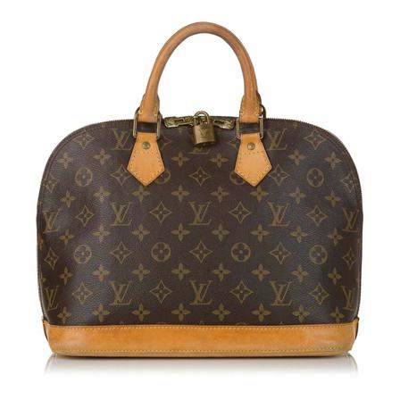 Louis Vuitton Vintage, Pre-owned Bag Bruin, Dames, Maat:ONE Size