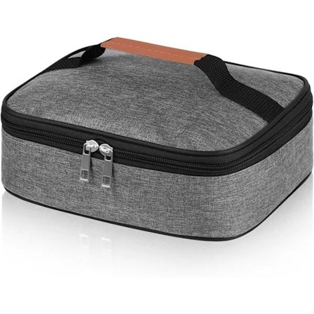 Isoleret madkasse til mænd, kvinder og børn, lille madkasse til voksne, termisk taske med håndtag, bærbar termisk køletaske.