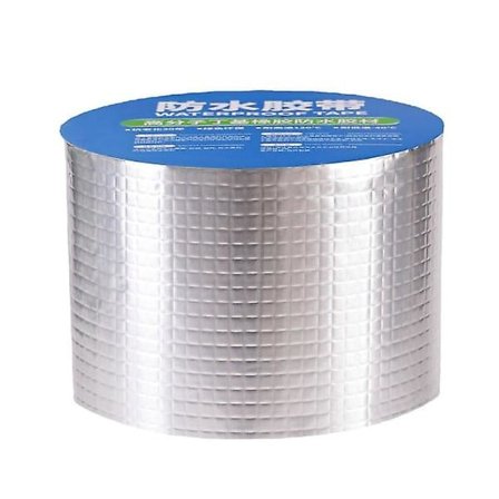 Reparations- og forseglingstape, vandtæt - 10 cm sølv (FMY)