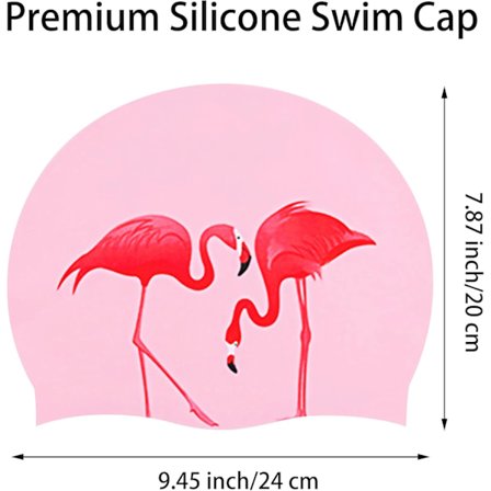 Uimalakki naisille, silikoniuimalakki pitkille hiuksille, vedenpitävä uimalakki naisille ja tytöille[PL]