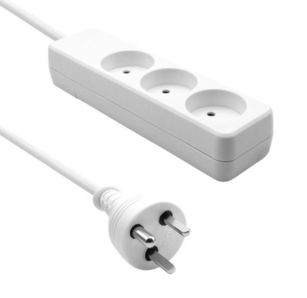 ProXtend Danish Power Strip 3-way 5M