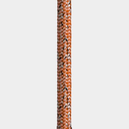 Rope by the metre Regatta Ropes Lyon, Haytex HT core, 32-braided polyester cover, orange/white/black, Ø12 mm