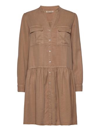 Dress Kort Klänning Brun Sofie Schnoor