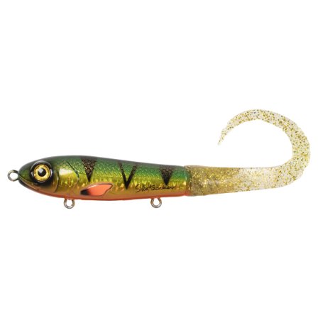 SvartZonker McTail Junior V2 8,5cm, 35g - Golden Perch