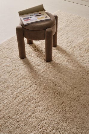 Jotex - Ullteppe Ull/Bomull/Ull/Bomull Beige EZBET - Kjøp Ulltepper hos Jotex