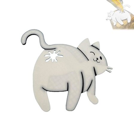 Stor Katte Numse - Formet Brødklips - Lufttæt, Genanvendelig Madklips til Brød & Snackposer, Ideelt Køkkentilbehør og Gave til C