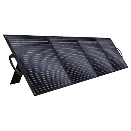 Fällbart 200W solpanel, hög effektivitet 23,4%, lättviktsdesign,200W 18V