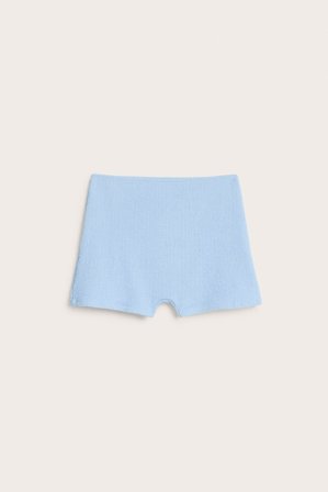 Kappahl | Bikinishorts hög midja | Ljusblå
