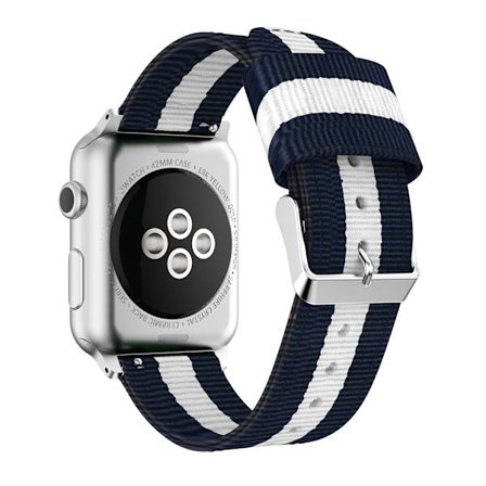 Apple Watch 38mm - Nylonband från Jensen (Stålspänne)