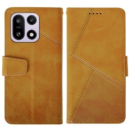 IDEWEI OnePlus 15 5G Plånboksfodral Calf Texture Konstläder - Brun