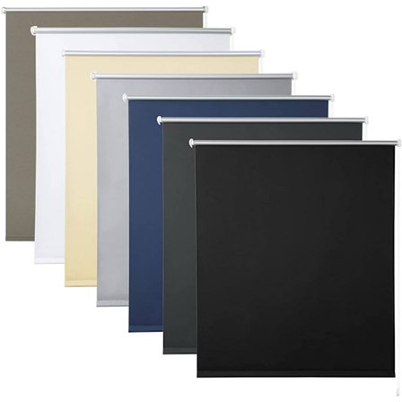 Rootz-pimennysverhot - Lämpöikkunaverhot - Valonkestävät sälekaihtimet - Lämmöneristys - 40-120cm x 160/210cm