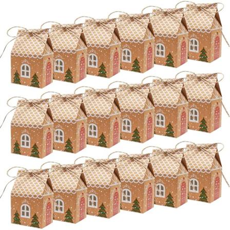 40 stk julegaveesker, julepynt