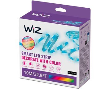 WIZ-RGB LED strip 10m Type-C-LED-list med Wi-Fi og fargestyring, 10 meter-Smart home-Lyslenker