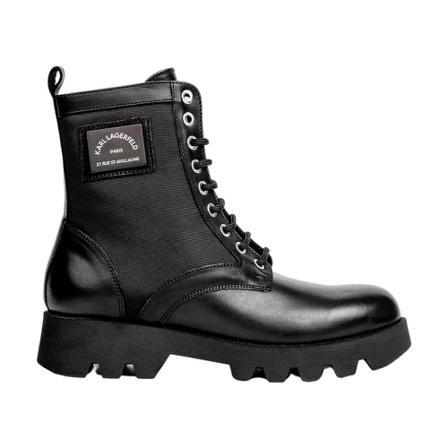 Karl Lagerfeld Land signature Sort, Dame Støvler, Størrelse: 39 EU