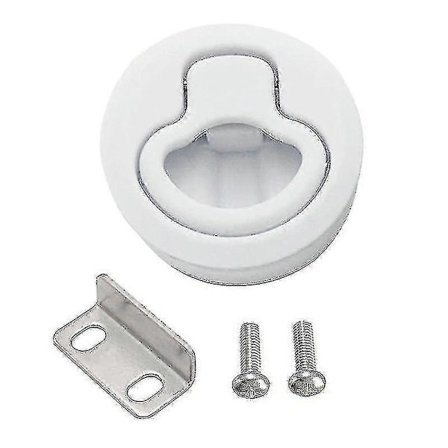 2" Rund Försänkt Draglås Ersättning Plast För Husbil Marin Båt Southco [DB]