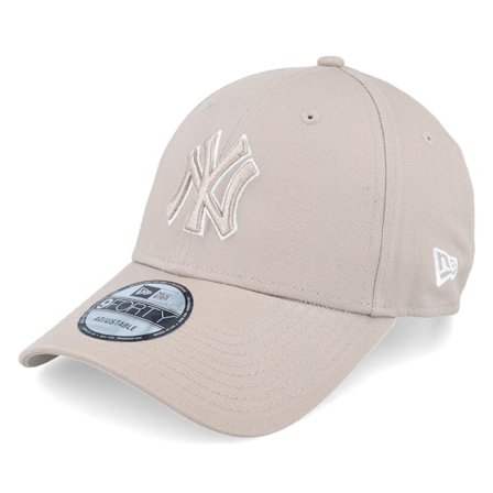 New Era - New York Yankees 9FORTY Camel Adjustable Adjustable Beige Cap - MLB @ Hatstore