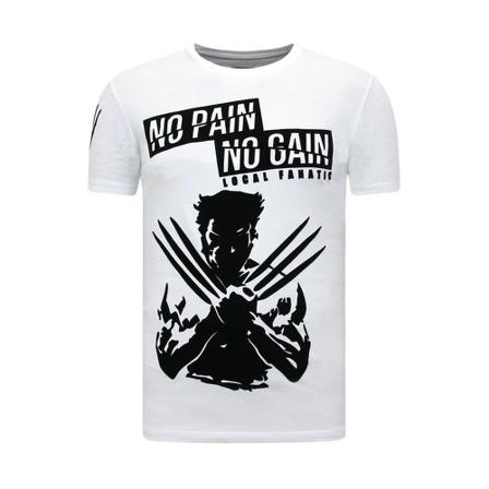 Local Fanatic - T-shirts - Vit - Herr - Storlek: Xl, Herr, Storlek: XL